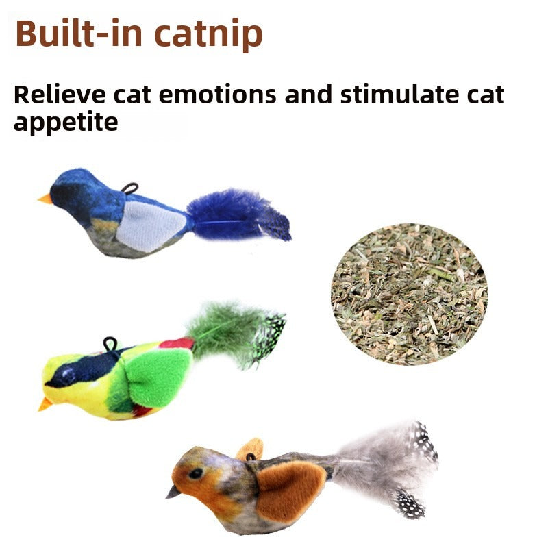 Pet Sound Bird Toy, Universal For Pets Of All Ages, Safe Material, Durable And Anti-bite, Alleviate Pet Anxiety