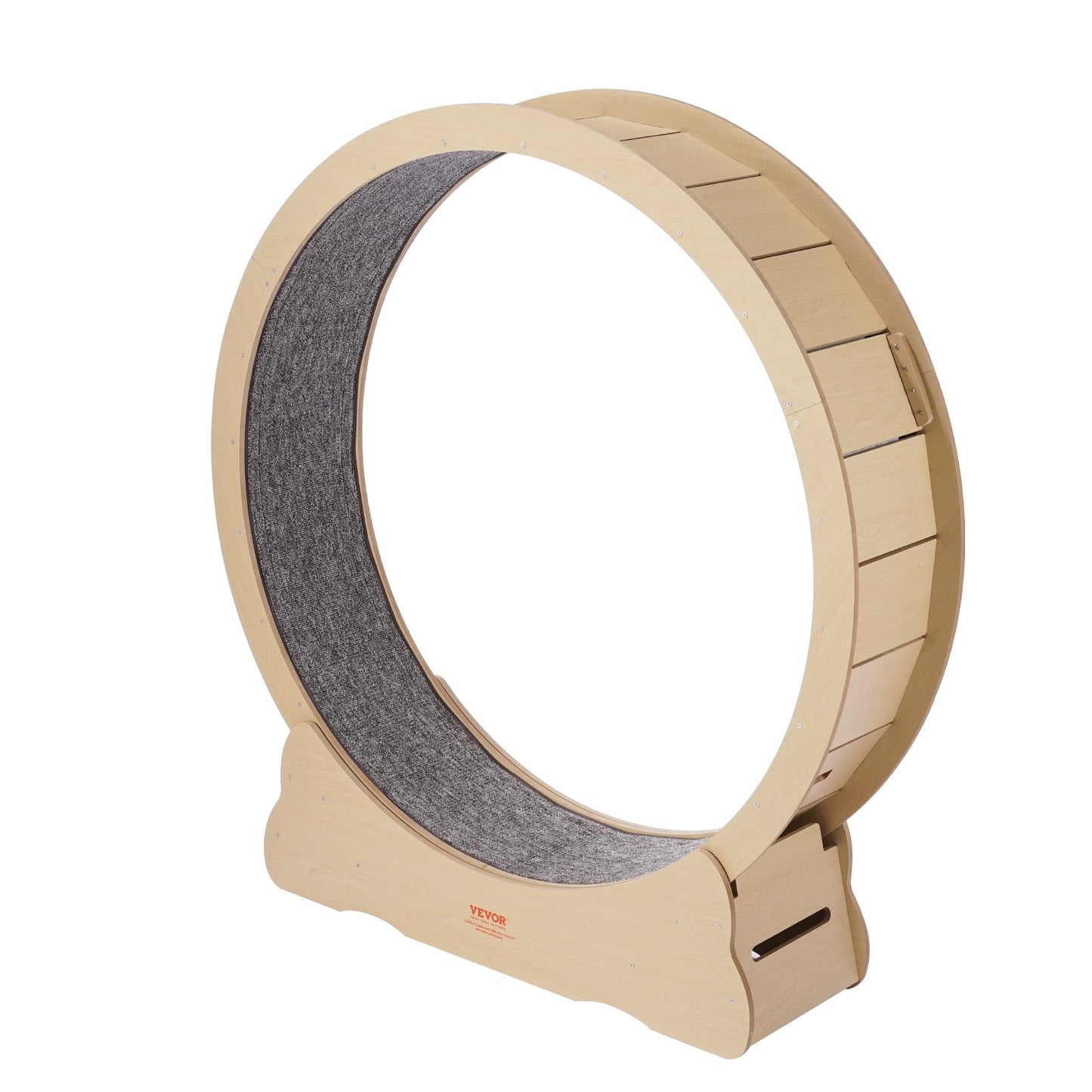 Wooden Cat Exercise Wheel 52' Large Cat Treadmill Wheel For Indoor Cats