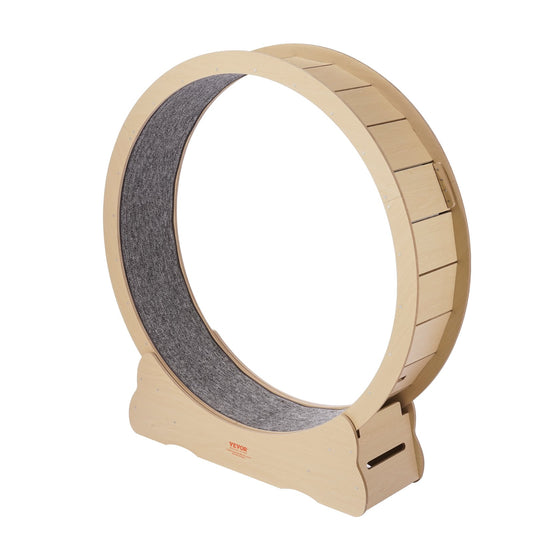 Wooden Cat Exercise Wheel 52' Large Cat Treadmill Wheel For Indoor Cats